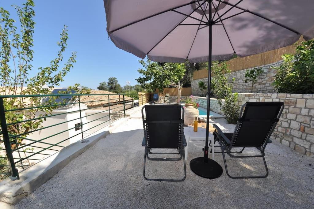 Villa Paxos Adamantia With Private Pool 盖奥斯 外观 照片