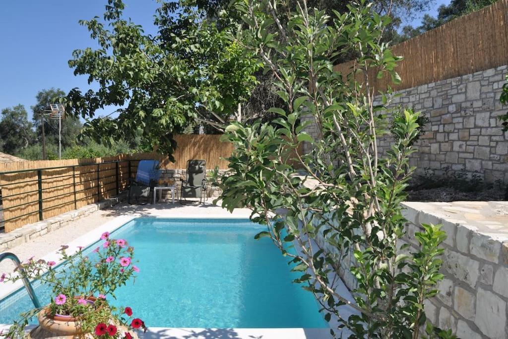 Villa Paxos Adamantia With Private Pool 盖奥斯 外观 照片