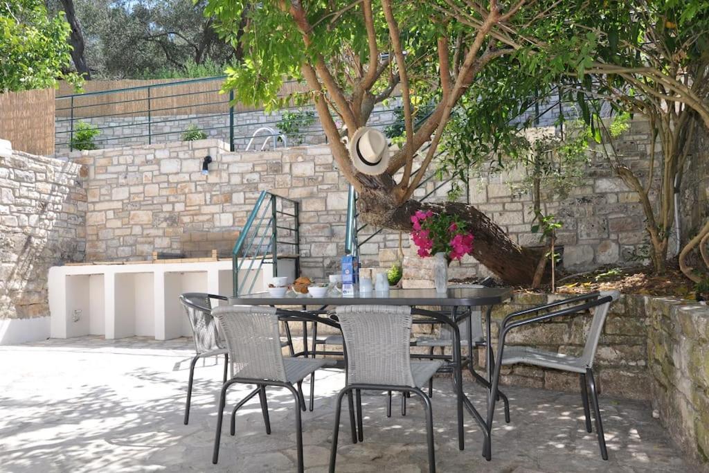 Villa Paxos Adamantia With Private Pool 盖奥斯 外观 照片