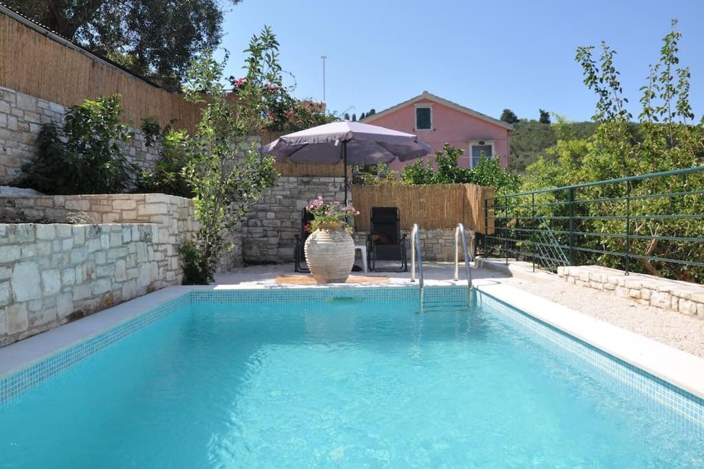 Villa Paxos Adamantia With Private Pool 盖奥斯 外观 照片